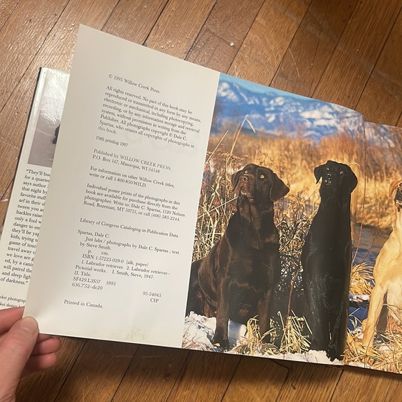 1995 Just Labs vintage hardcover book - Picture 6 of 17